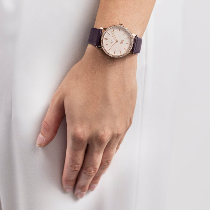 Radley ladies watch with purple strap - Carathea