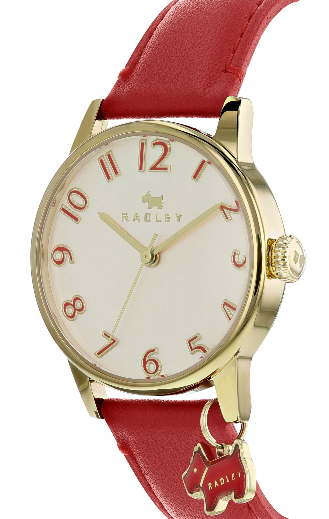 Radley Ladies Red Leather Strap Watch RY2250A
