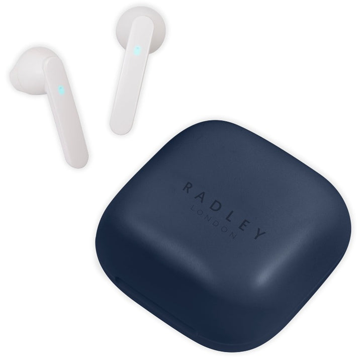 Radley Smartwatch in Navey with wireless headphones - Carathea