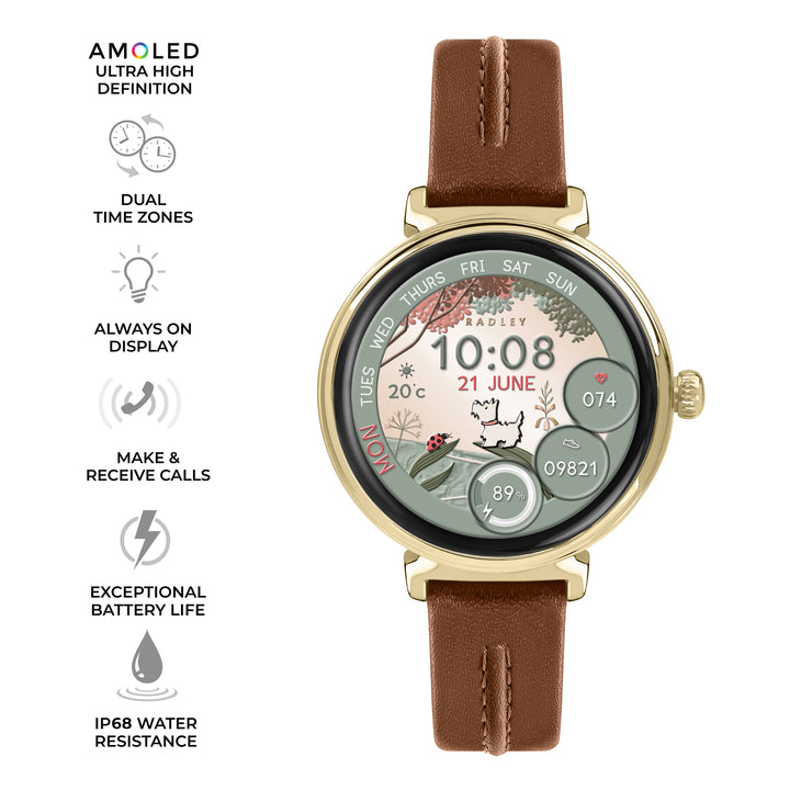 Radley Series 48 T-Bar AMOLED Ladies Smartwatch RYS48-2194