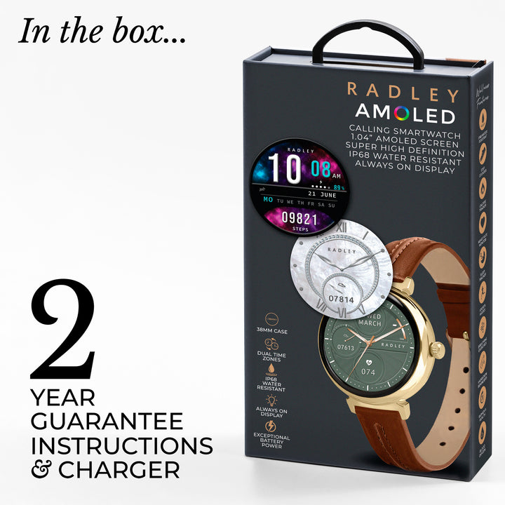 Radley Series 48 T-Bar AMOLED Ladies Smartwatch RYS48-2194