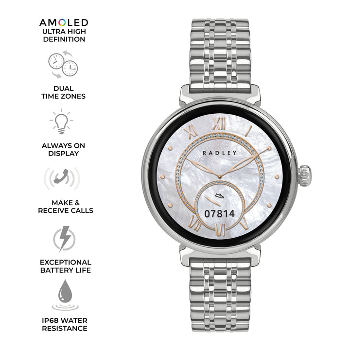 Radley Series 48 T-Bar AMOLED Ladies Smartwatch  RYS48-4027