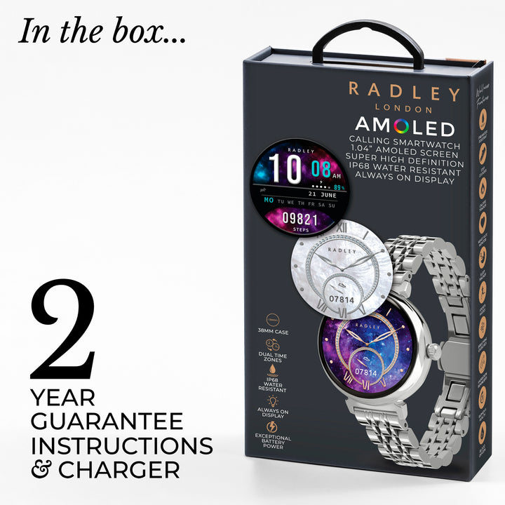 Radley Series 48 T-Bar AMOLED Ladies Smartwatch  RYS48-4027