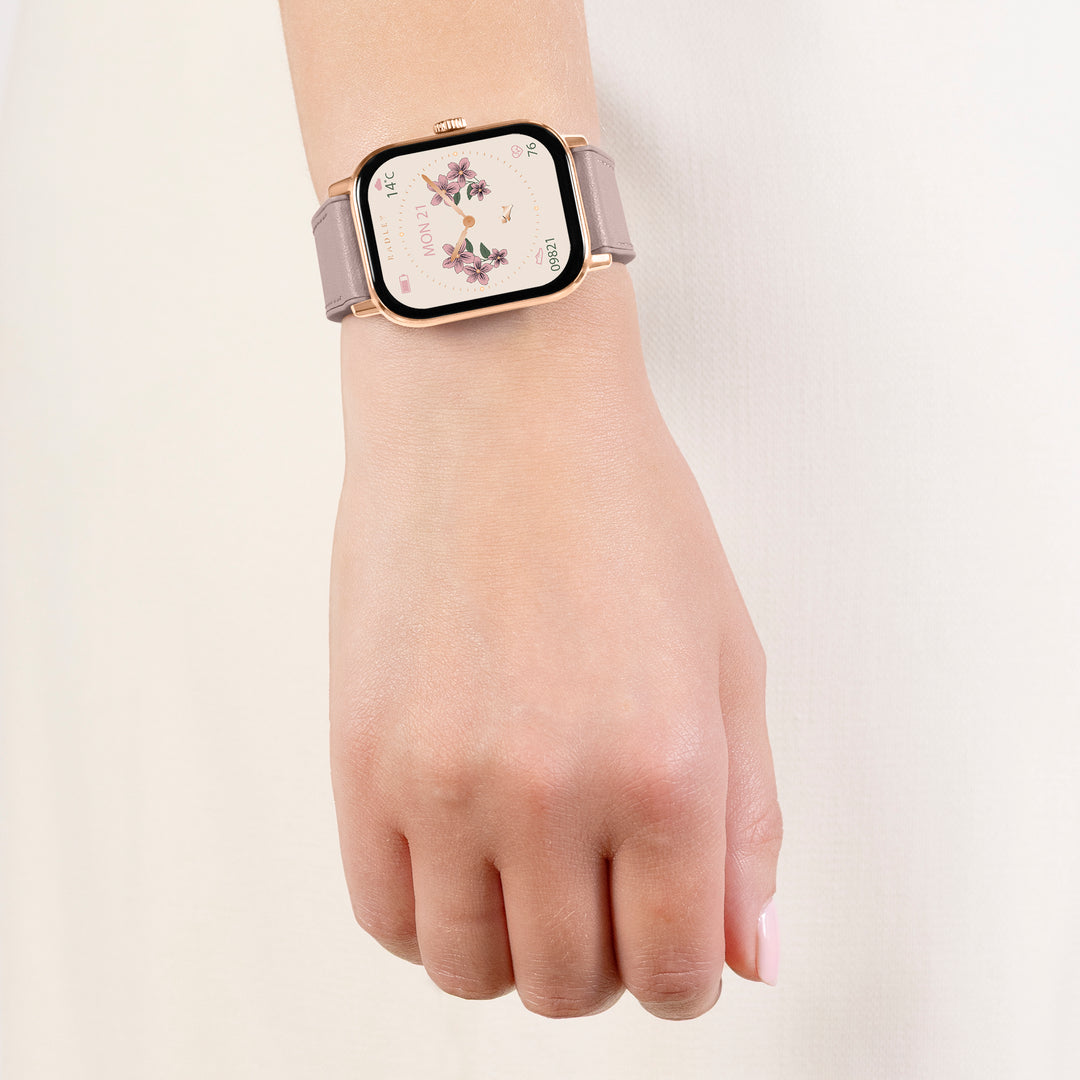 Radley Series 56 Pink Silicone Strap Smart Watch RYS56-2188