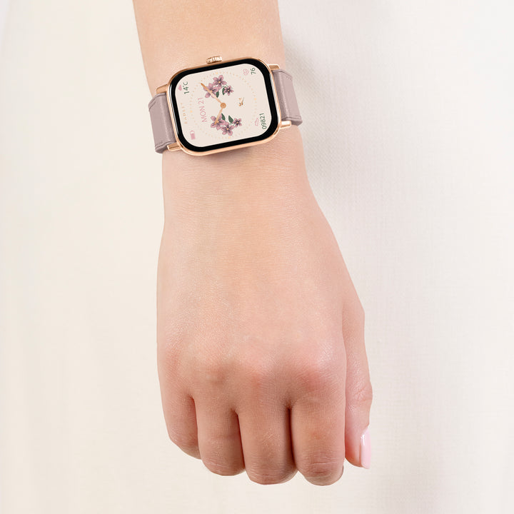 Radley Series 56 Pink Silicone Strap Smart Watch RYS56-2188