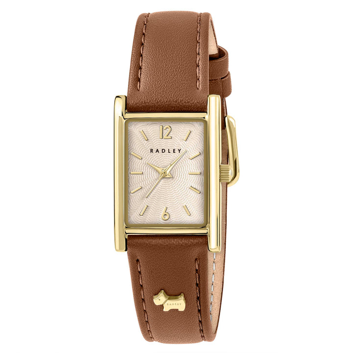 Radley Brown Cognac Leather Strap Ladies Watch RY21898