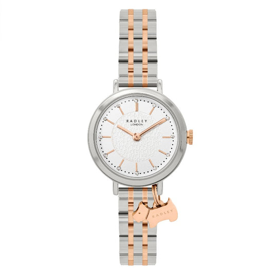 ladies Radley two tone silver and rose gold watch | Carathea Watches