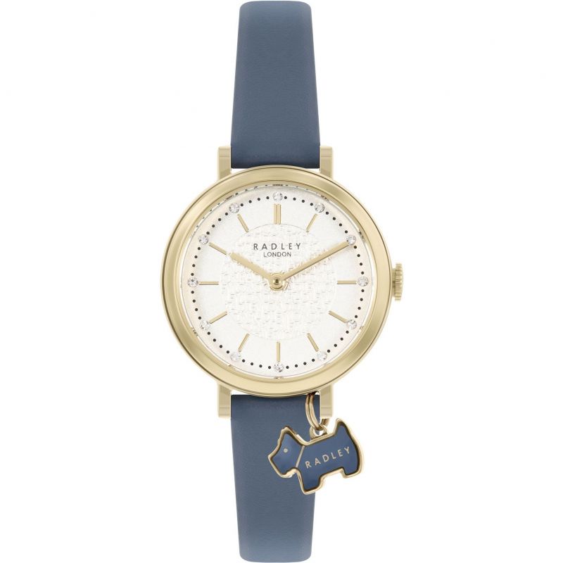 Radley ladies watch blue leather strap - Carathea