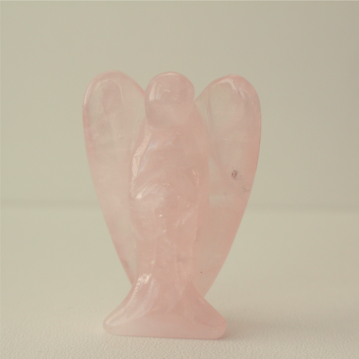 Rose Quartz Pocket Crystal Angel