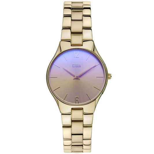 Storm ladies Sareli gold and violet watch - Carathea