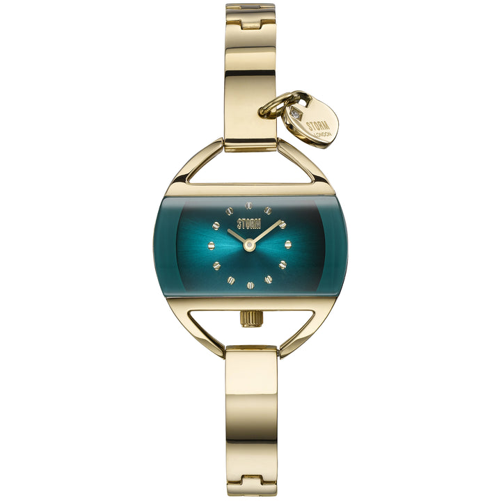STORM Temptress Charm Gold-Teal Ladies Watch
