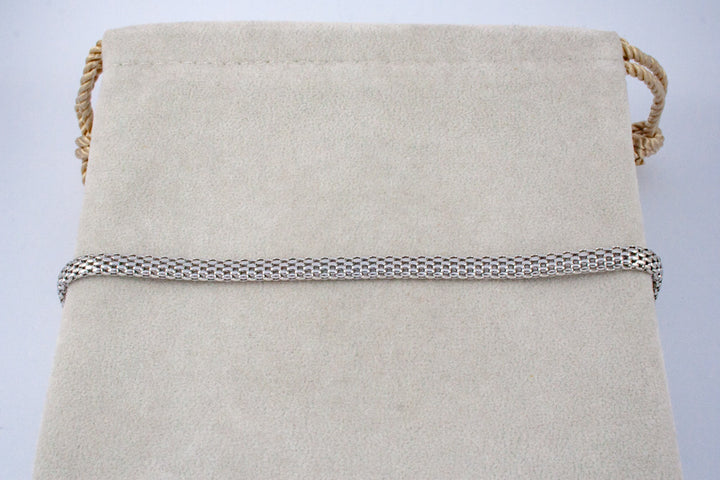 Silver Popcorn Bracelet