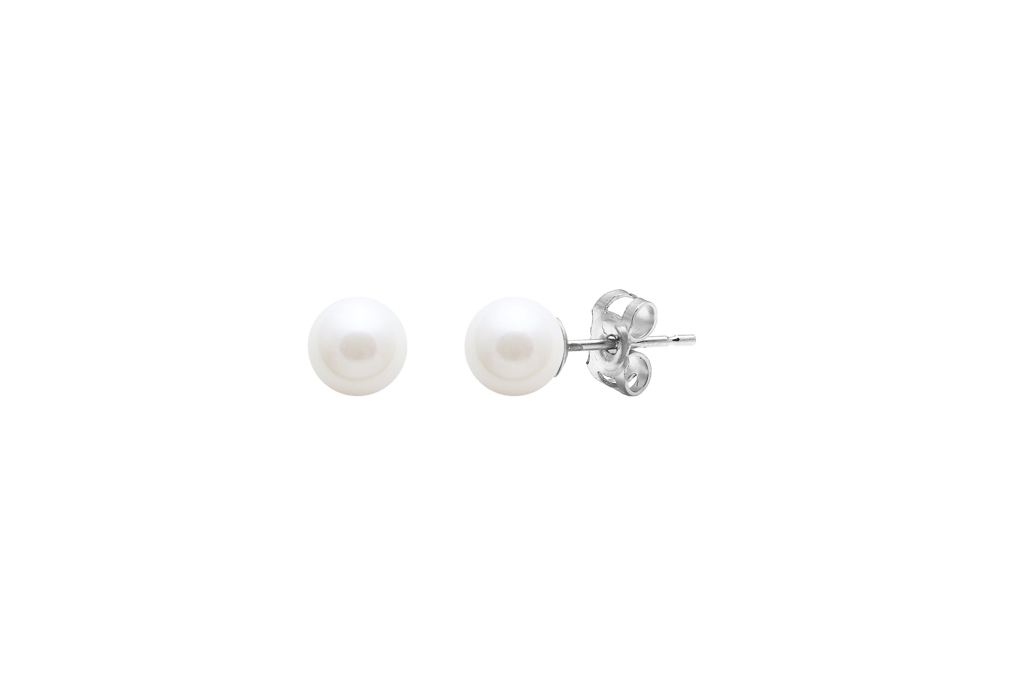 Silver cultured river pearl 4.5-5mm - Carathea jewellers