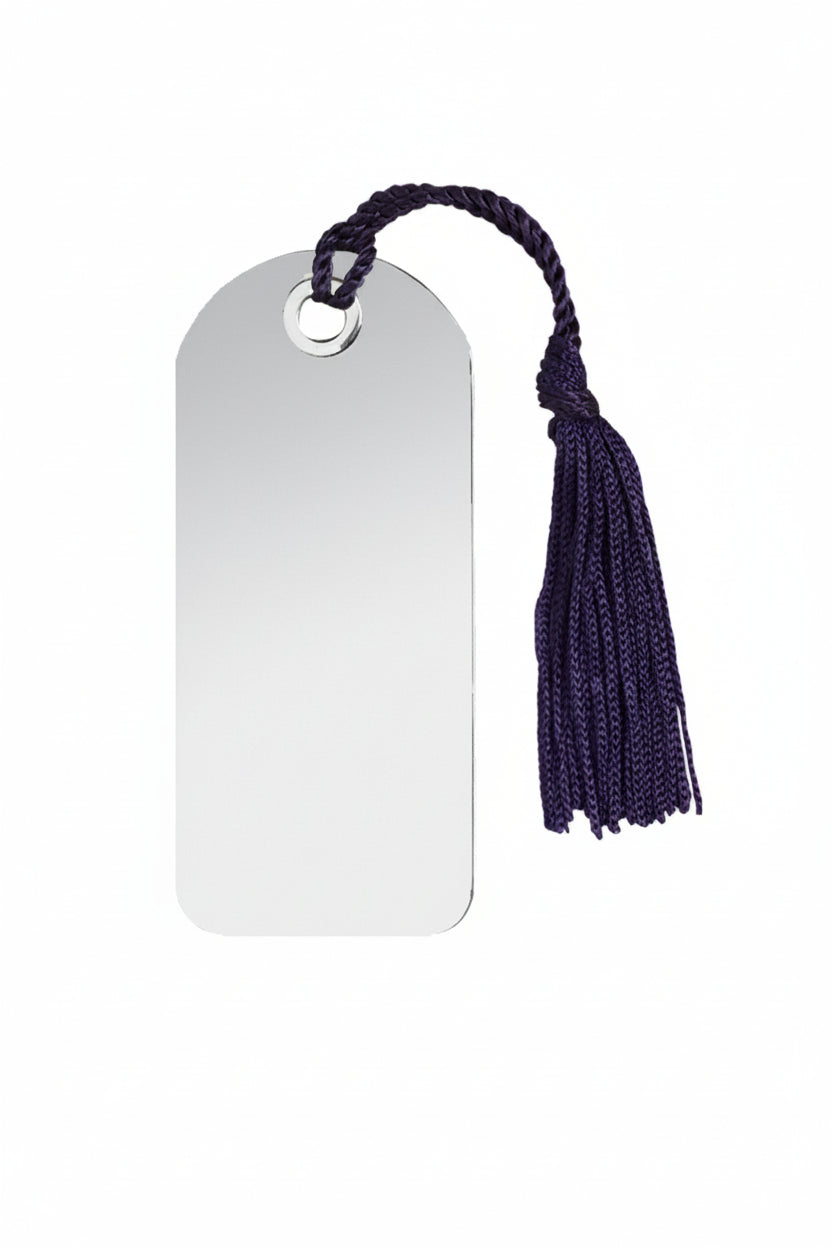 Silver electro-plated bookmark with tassel - Carathea & Jools