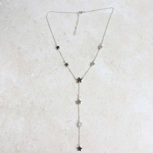 silver stars necklace - Carathea jewellers