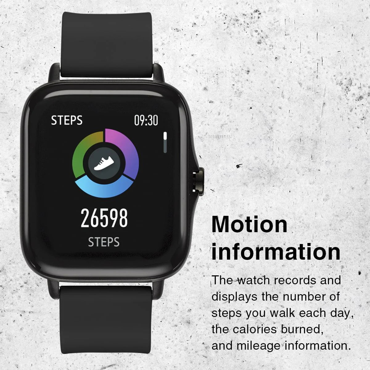 Storm SM2 Smart Watch Silicon Black