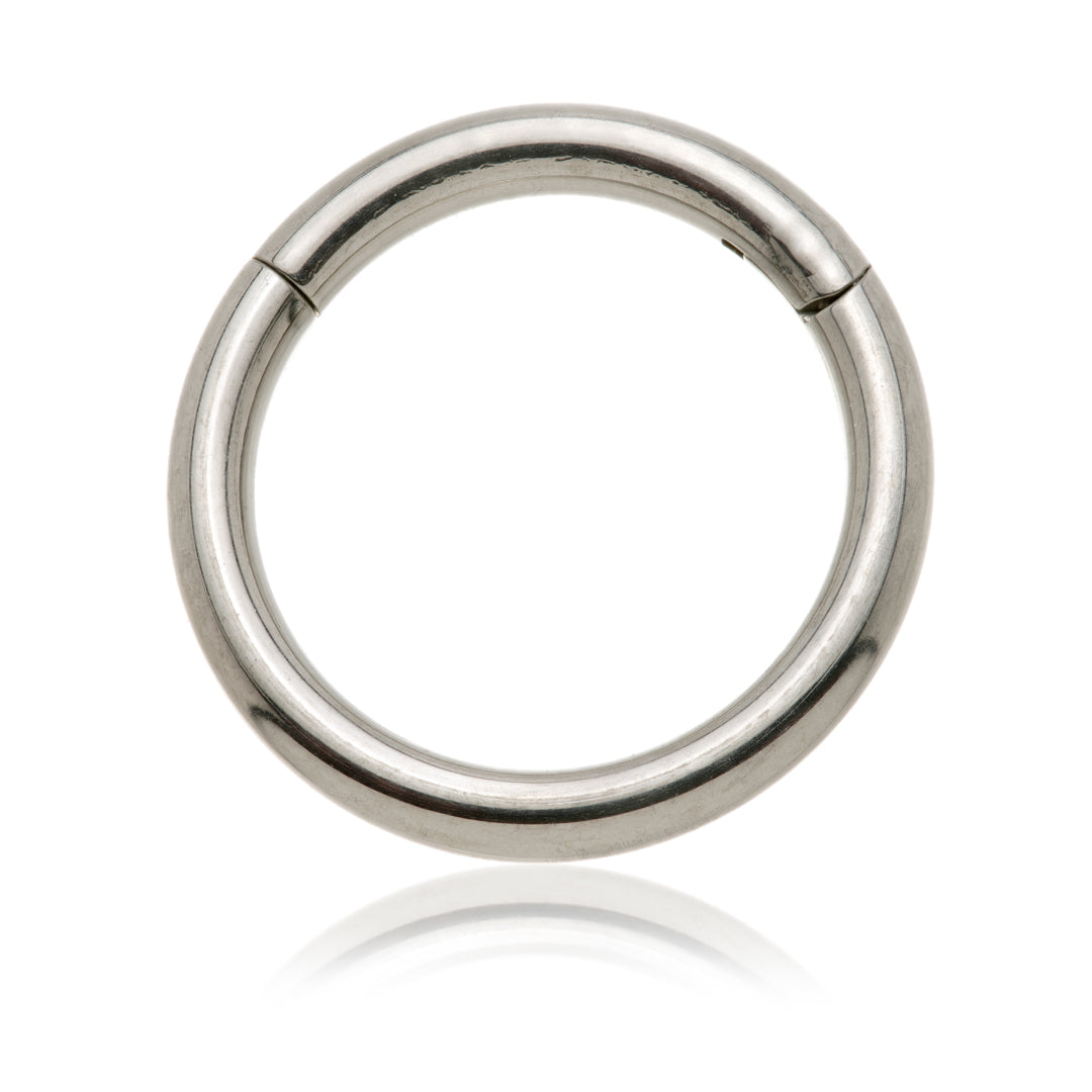 plain round hinged segment ring for cartilage 