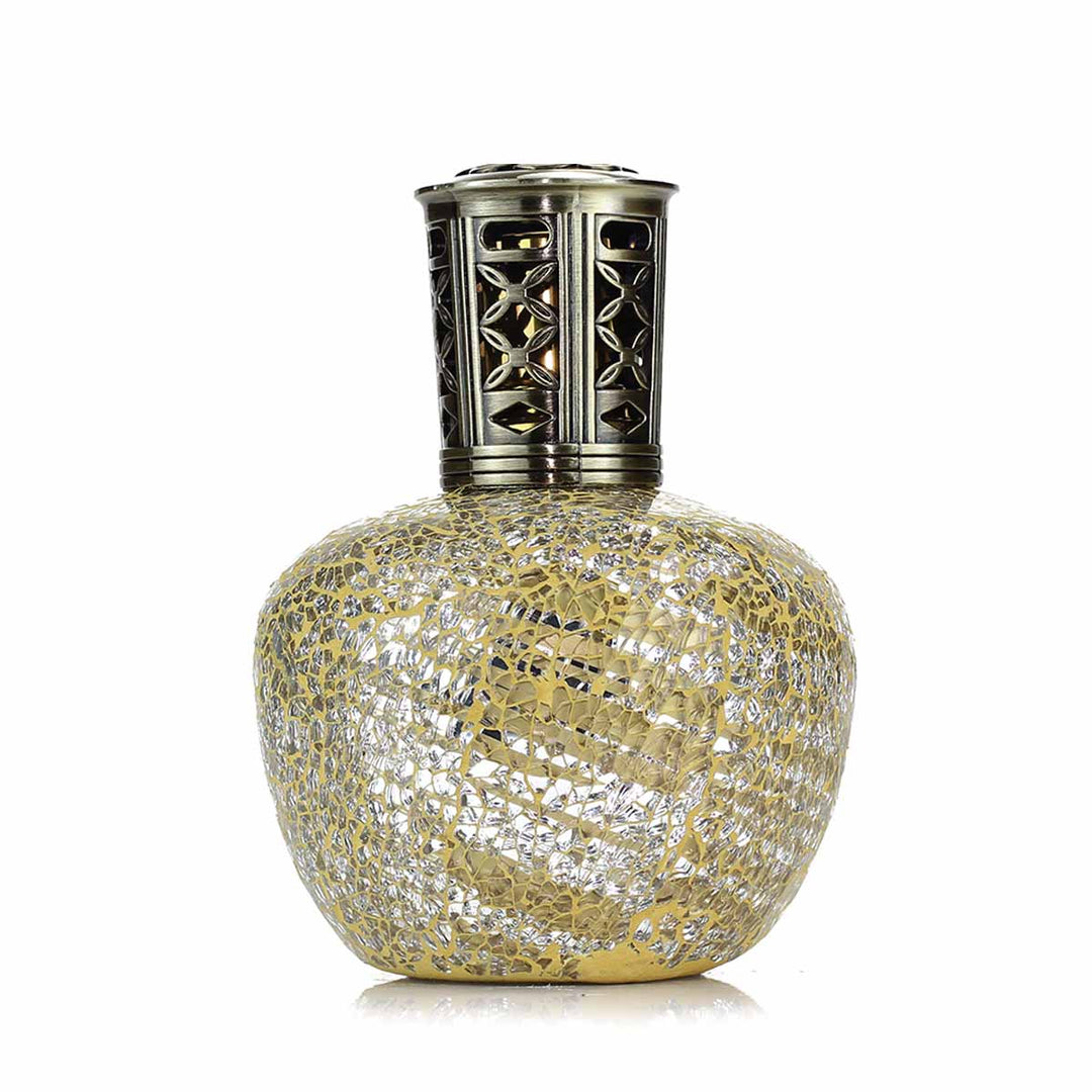 Treasure Chest Large Fragrance Lamp (Gold & Silver)