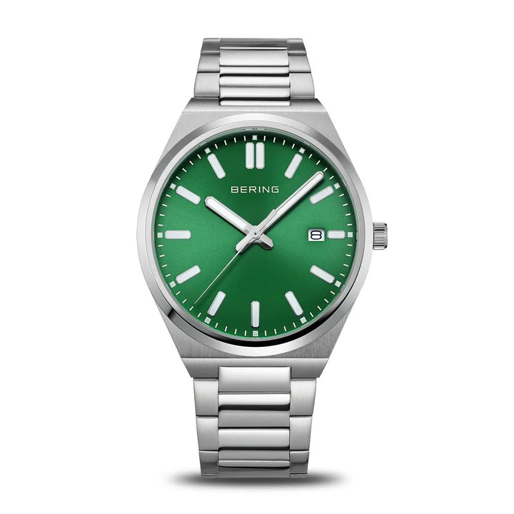 Bering Men's Watch with Green Dial - Carathea