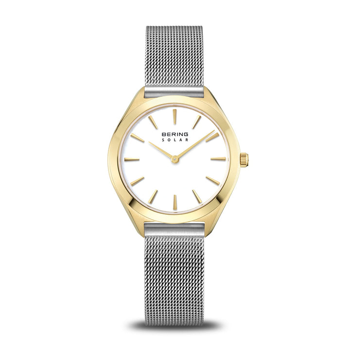 Bering Ladies Solar Watch in Two-Tone 17331-010