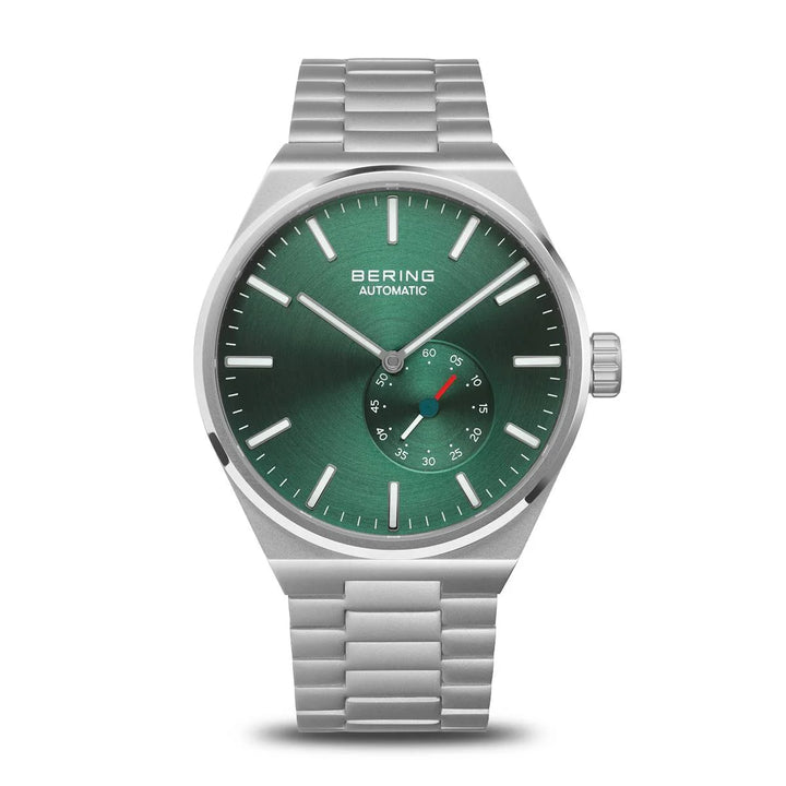 Bering Men's Automatic Watch with Green Dial