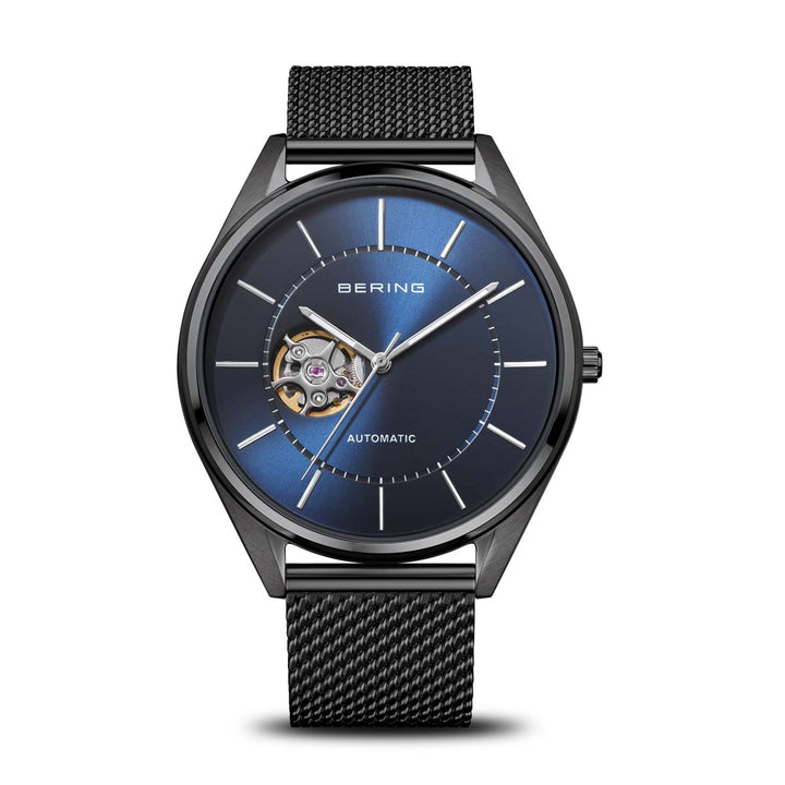 Bering Men's Automatic Black-Blue Watch