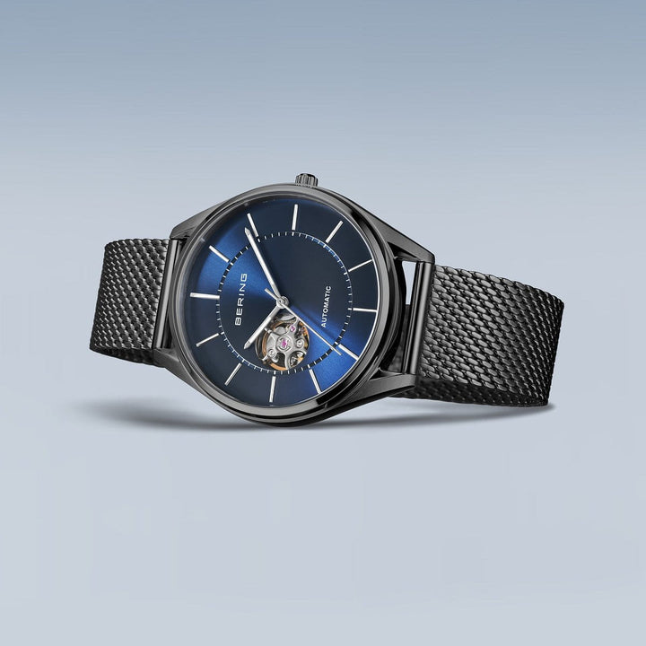 Bering Men's Automatic Black-Blue Watch