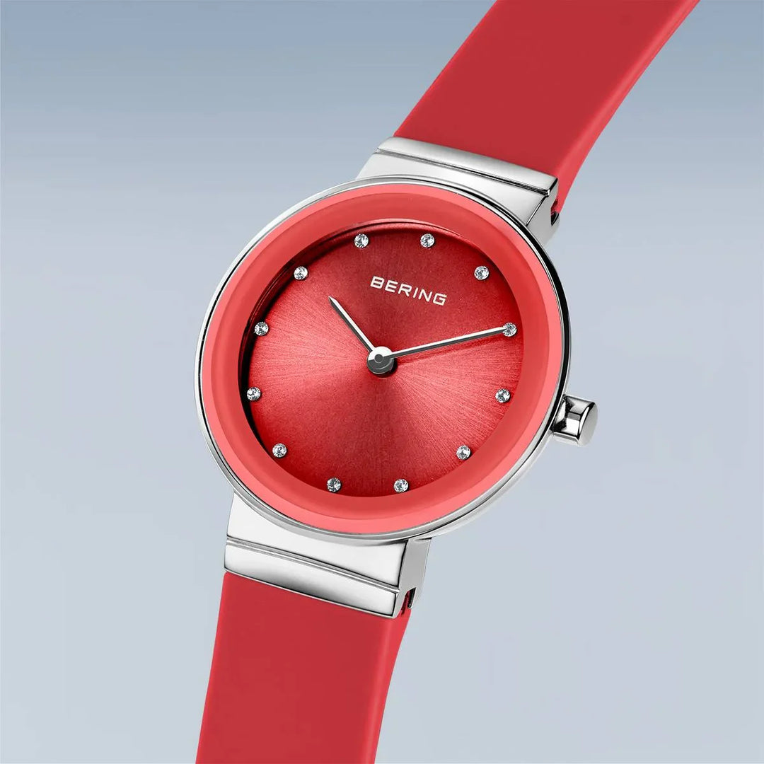 Bering Classic Ladies Watch in Red