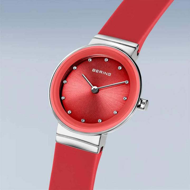 Bering Classic Ladies Watch in Red