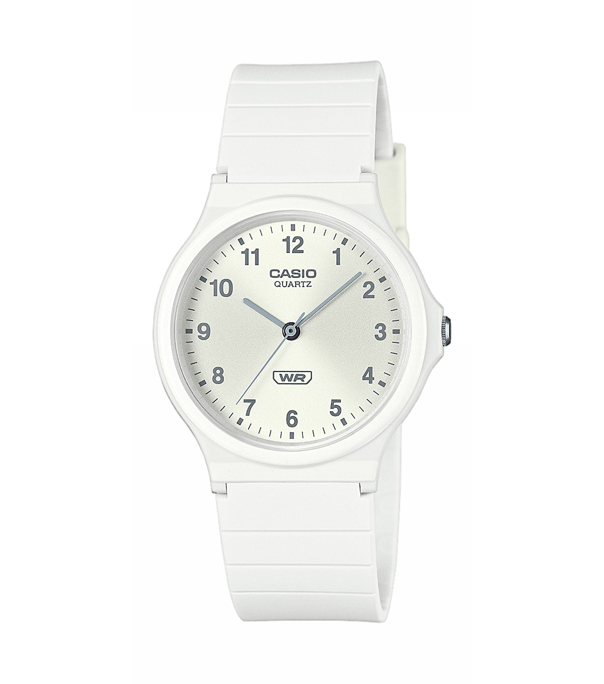 Casio Colour Pop Easy Reader Watch in white - Carathea jewellers