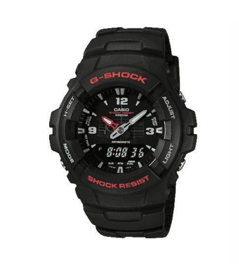 Casio G-Shock watch for men in black and red - Carathea jewellers