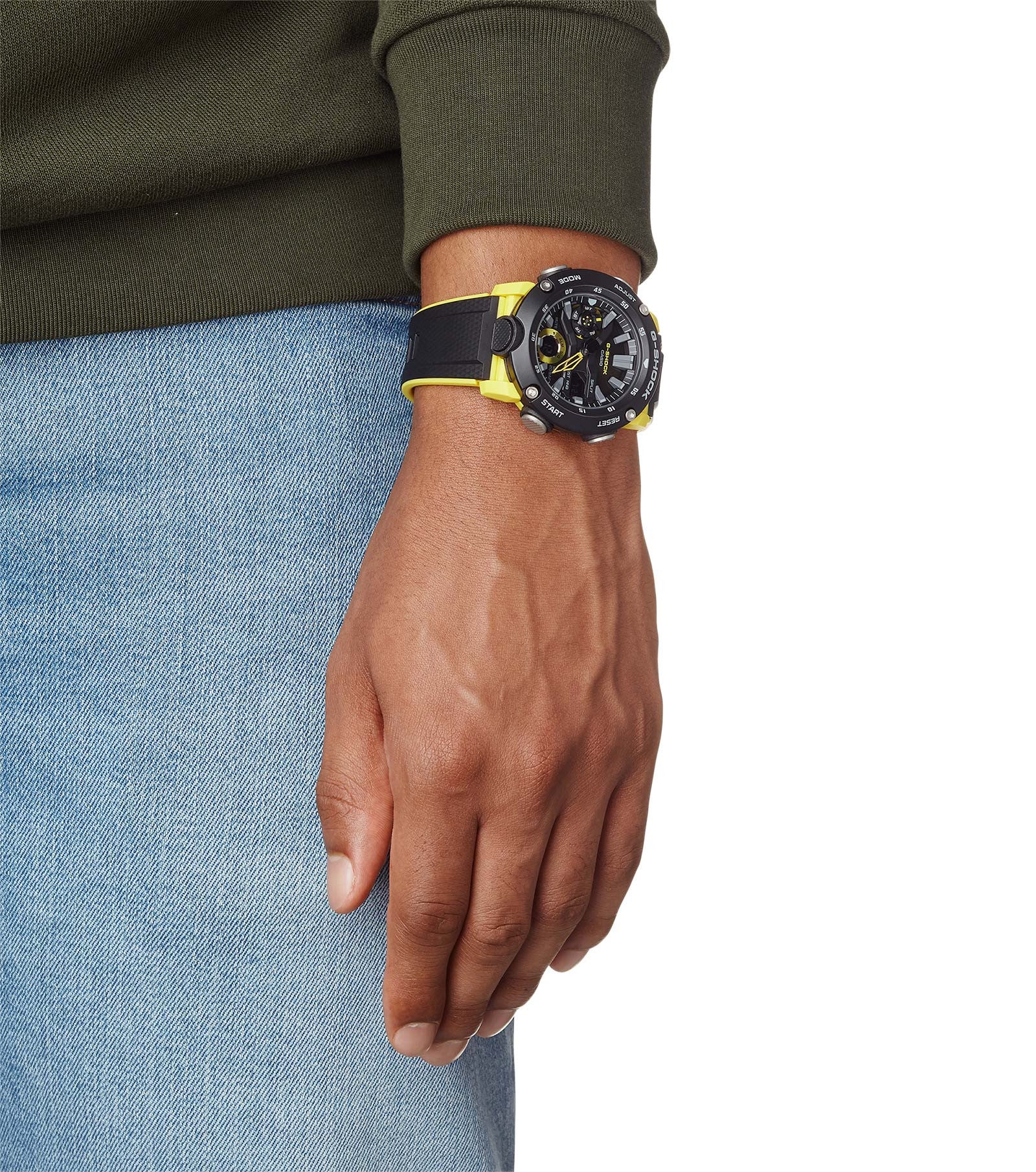 Casio G-Shock Black & Yellow Men's Watch | Carathea