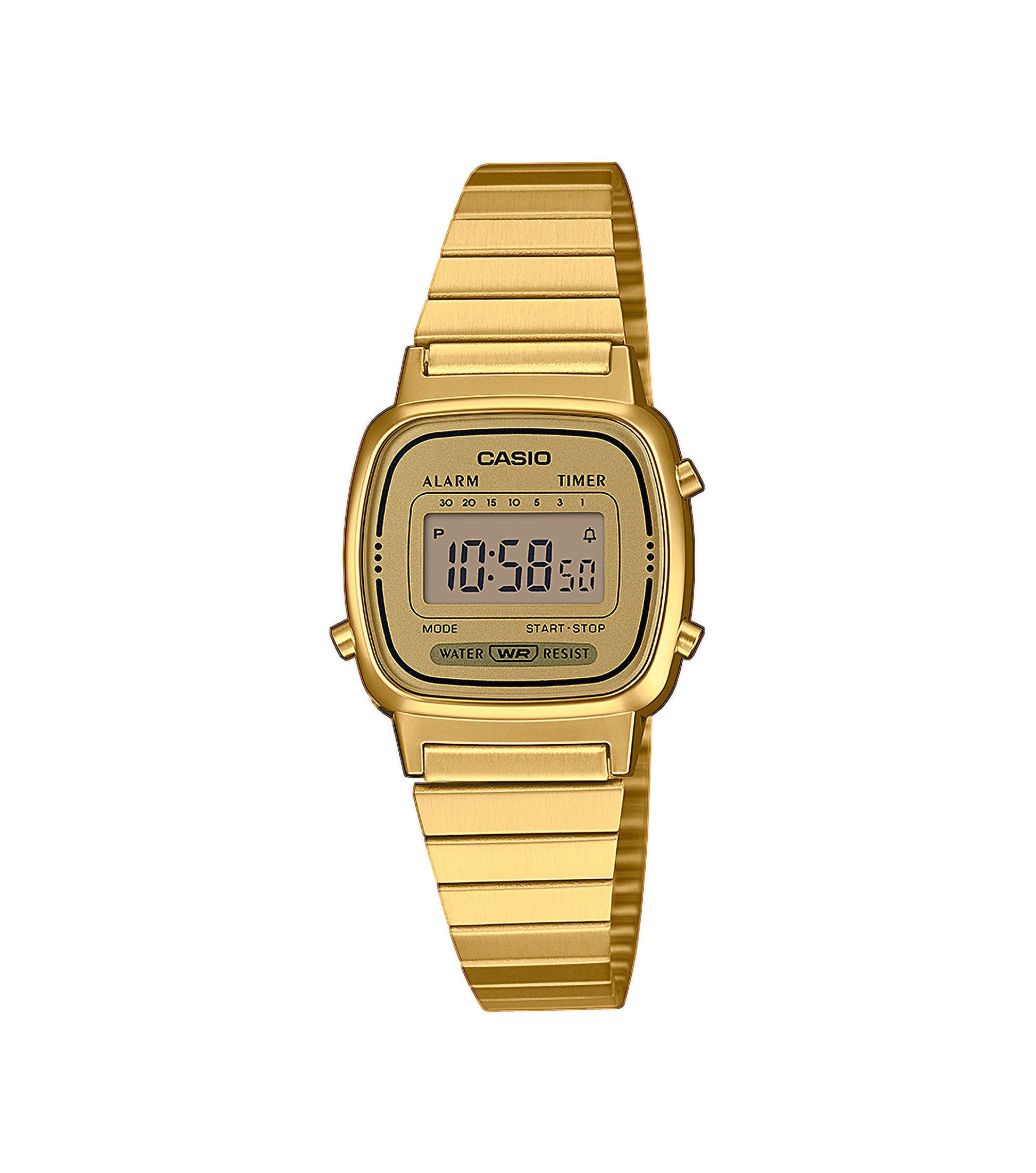 Gold tone Casio Vintage look watch - Carathea jewellers