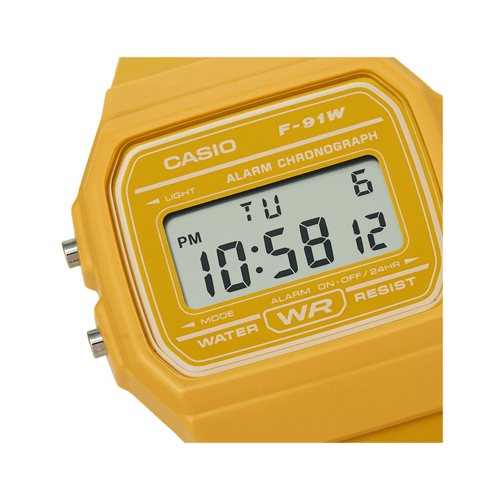 Unsiex Casio Digital watch in Yellow - Carathea