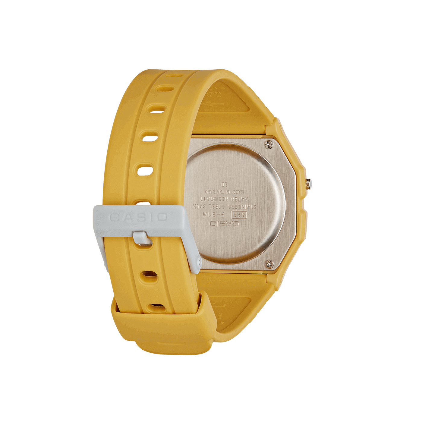 Unsiex Casio Digital watch in Yellow - Carathea