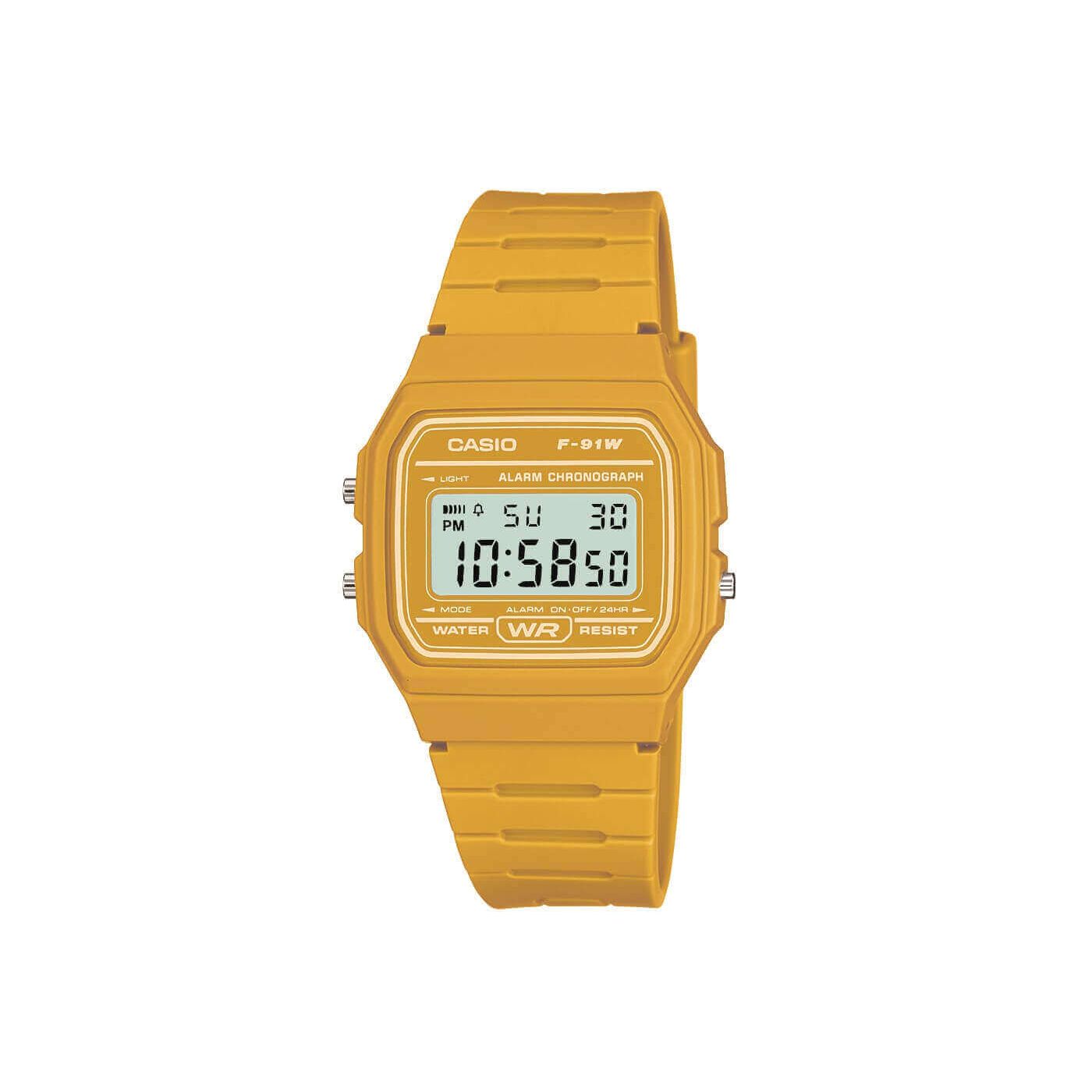 Unsiex Casio Digital watch in Yellow - Carathea