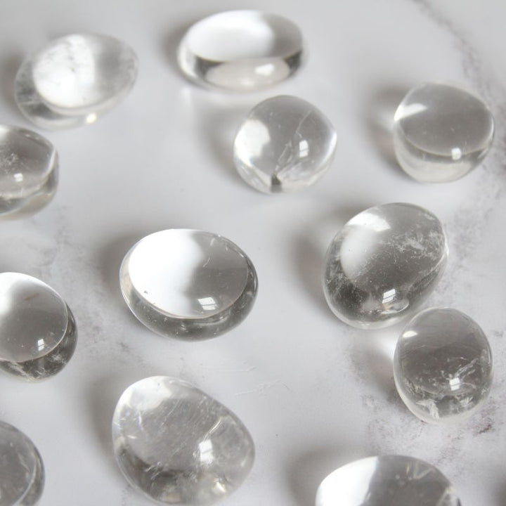 Clear Quartz Crystal tumblestone - Carathea