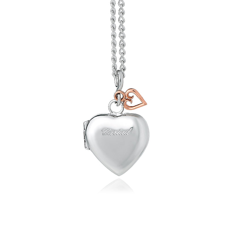 Clogau Gold Cariad Locket with Welsh Gold SCLP Necklaces & Pendants | Carathea and Jools 
