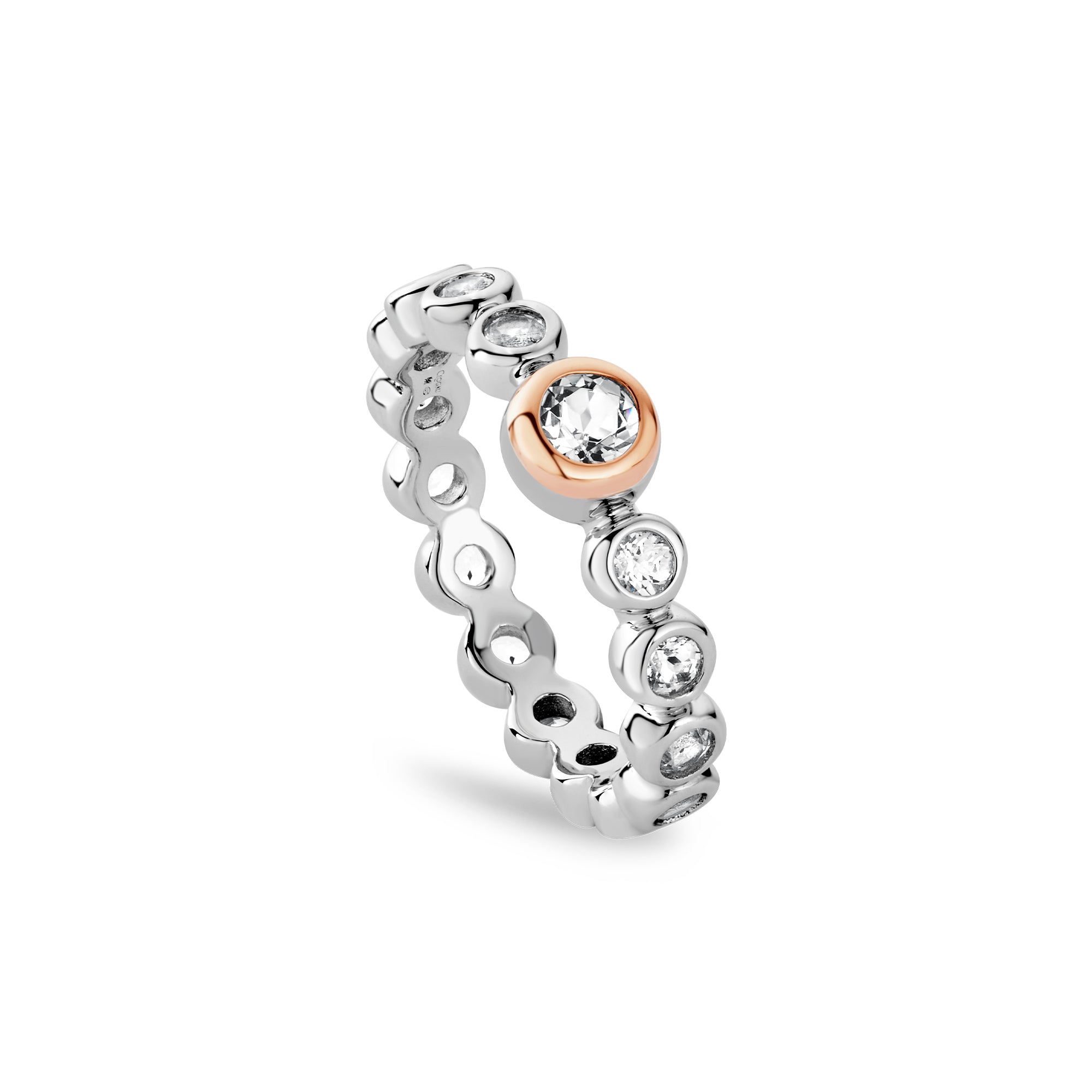 Clogau Gold Celebration Tennis Ring - Carathea jewellers