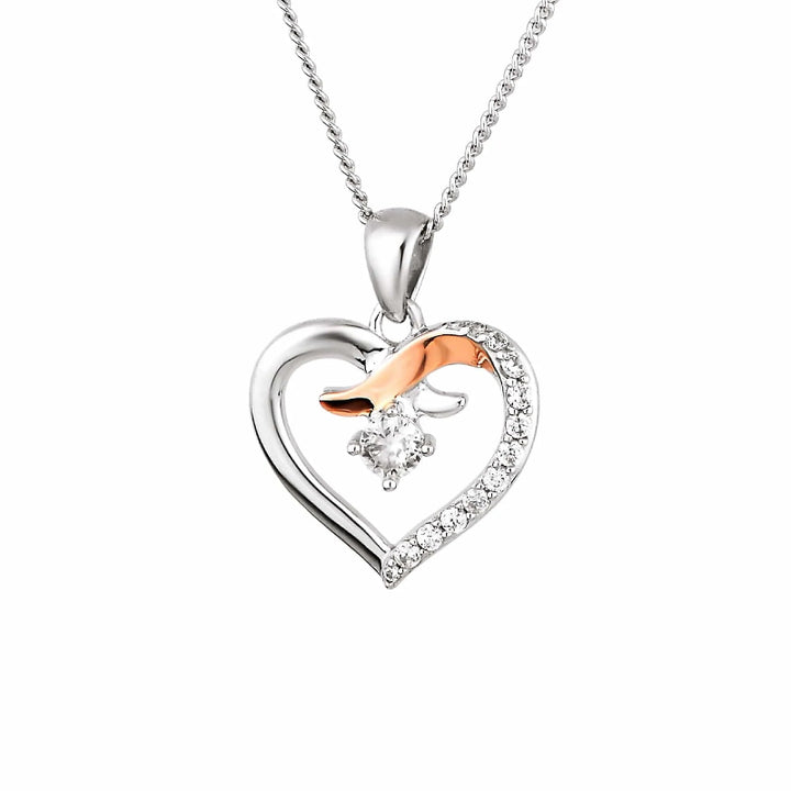Clogau Gold Kiss Pendant 3SCGKP Jewellery Carathea