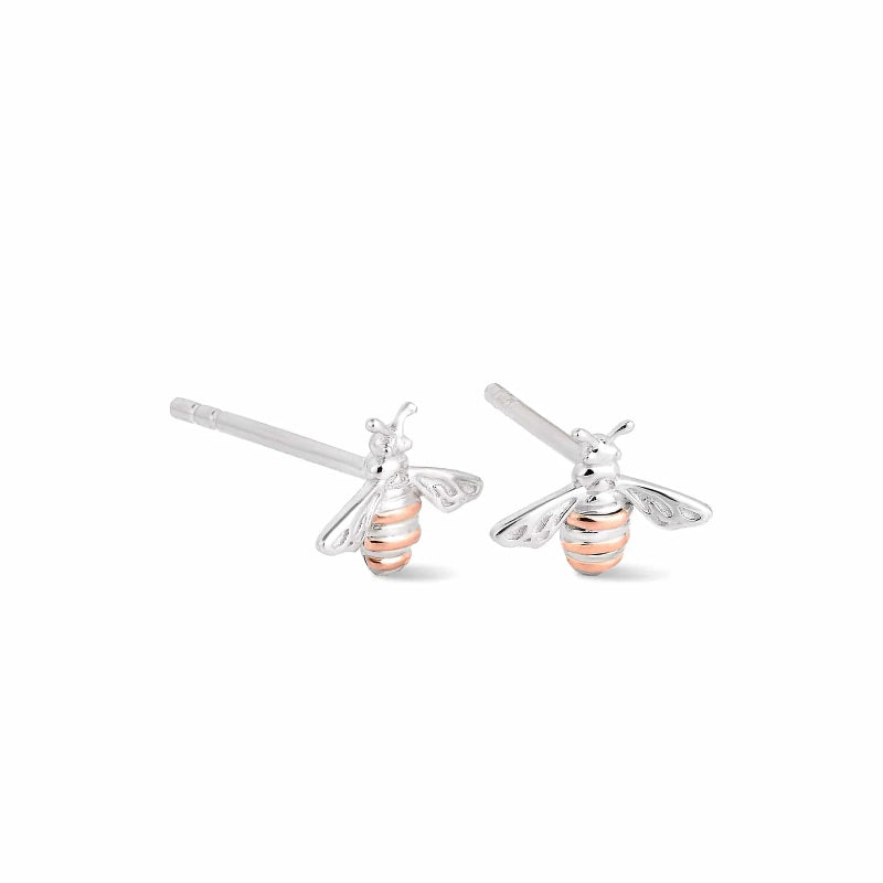 Clogau honey bee stud earrings | Carathea Jewellers