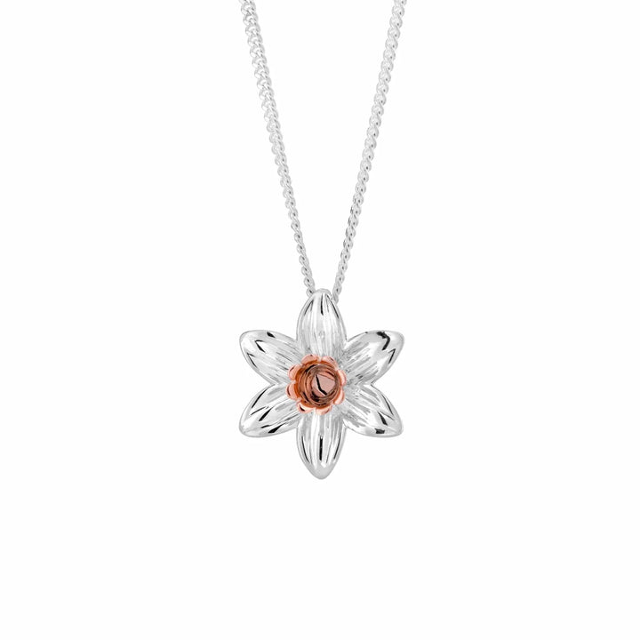 Clogau Daffodil Pendant 3SWPP3 Necklaces & Pendants Carathea jewellers