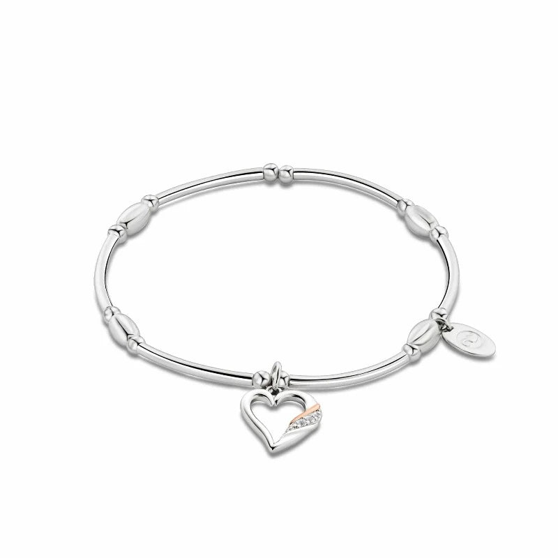 SILVER AND WELSH GOLD BRACELET - Carathea jewellers