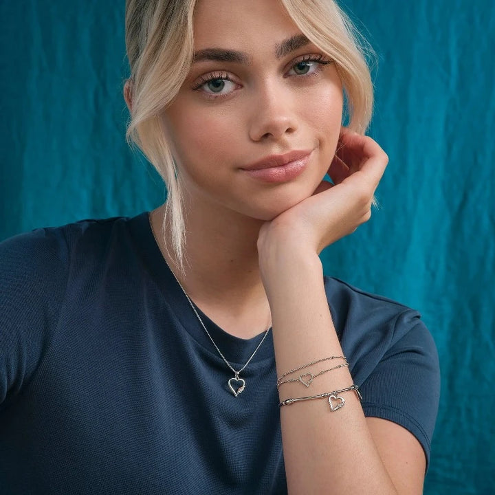 SILVER AND WELSH GOLD BRACELET - Carathea jewellers