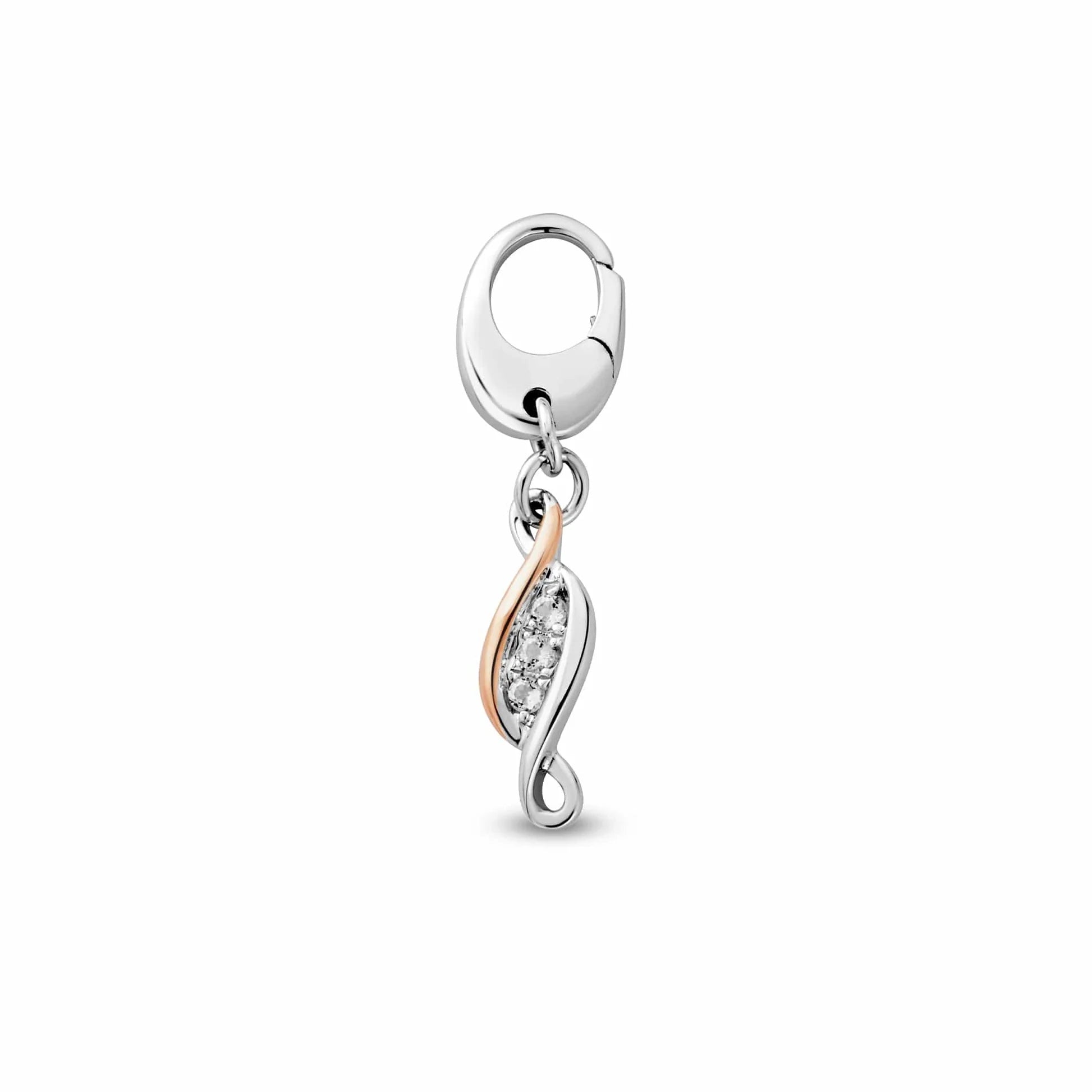 Silver Past Present Future Charm - Carathea jewellers