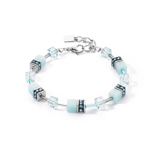 Coeur de Lion Aqua GeoCube® Bracelet - Carathea jewellers