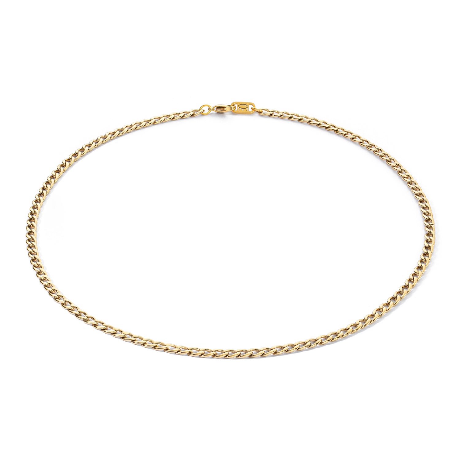 Coeur de Lion Gold Plated Steel Necklace 50cm 8600/88-1600