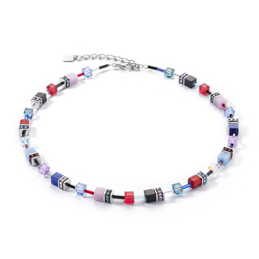 Coeur de Lion Lilac, Blue, red - Carathea jewellers