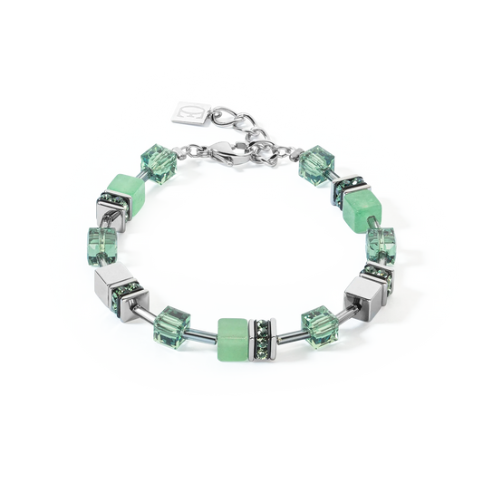 coeur de lion precious bracelet in green - Carathea