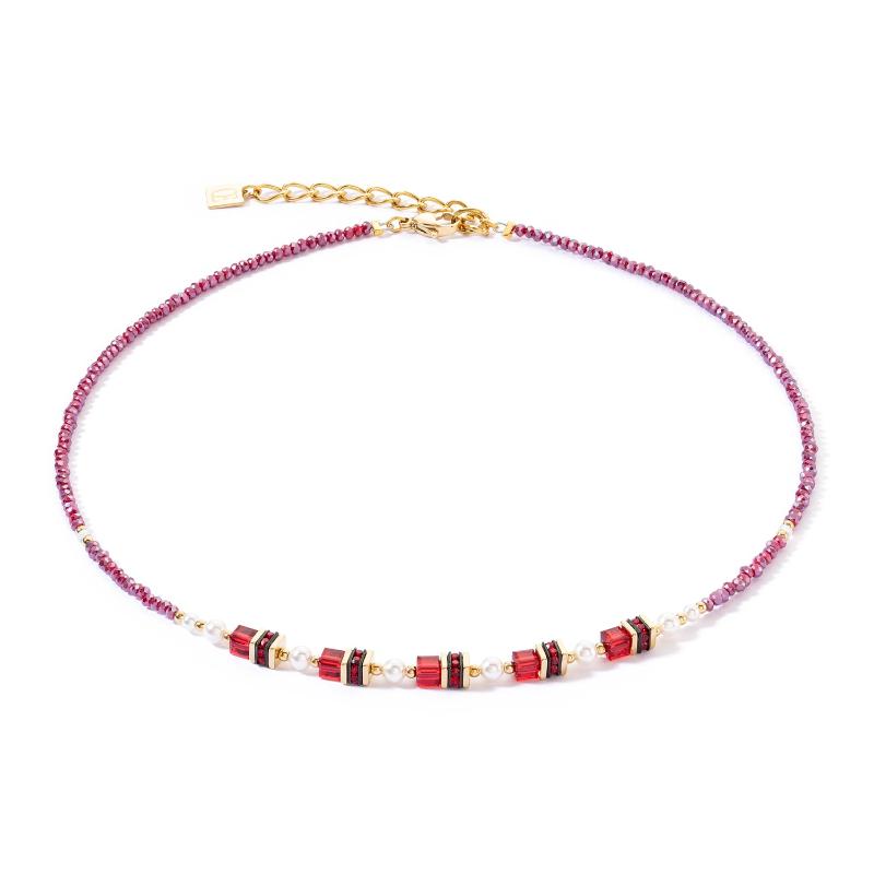 Coeur de Lion Red necklace - Carathea jewellers